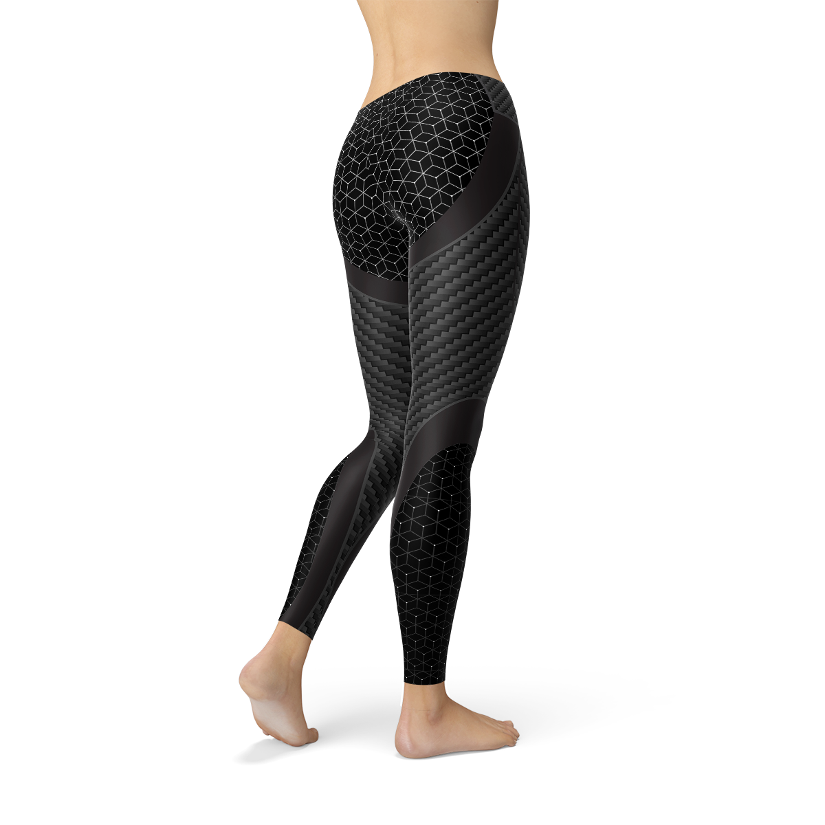SWMW Carbon Fiber Sports Leggings